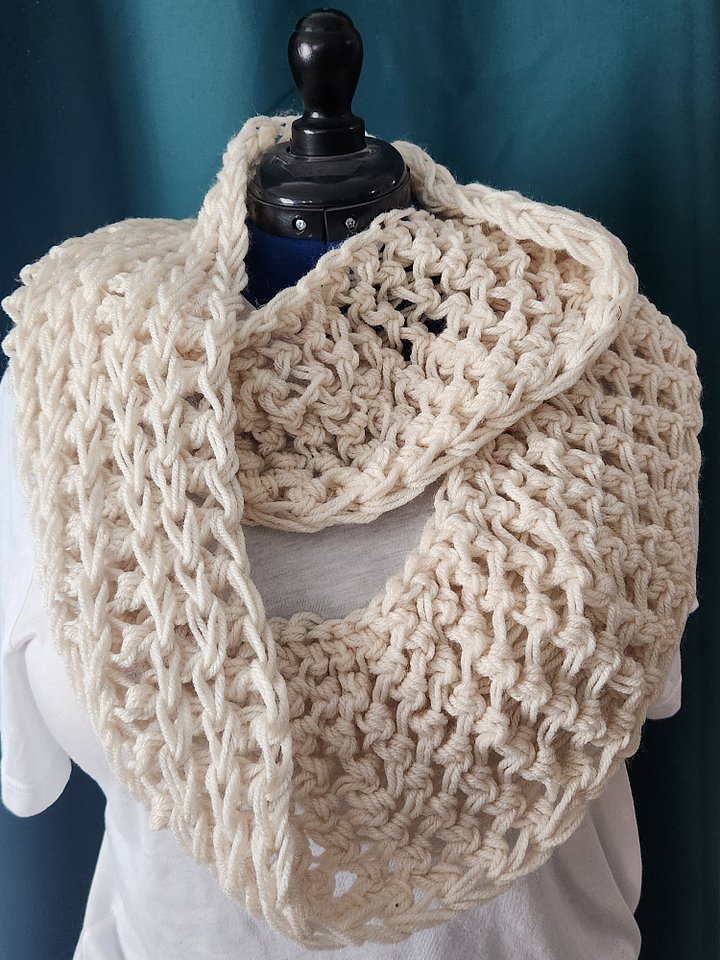 Faux Knit Infinity Scarf product image (1)