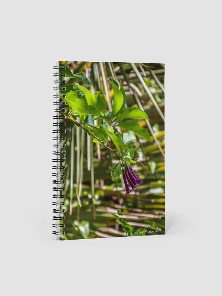 📓 Notebook Collection PURE – Jardin du Rayol – Trompette Violette product image (1)