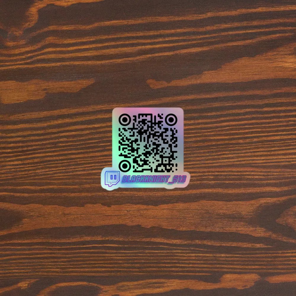 Blackknight513 Kiss-Cut Holographic Sticker Sheet 3 product image (5)