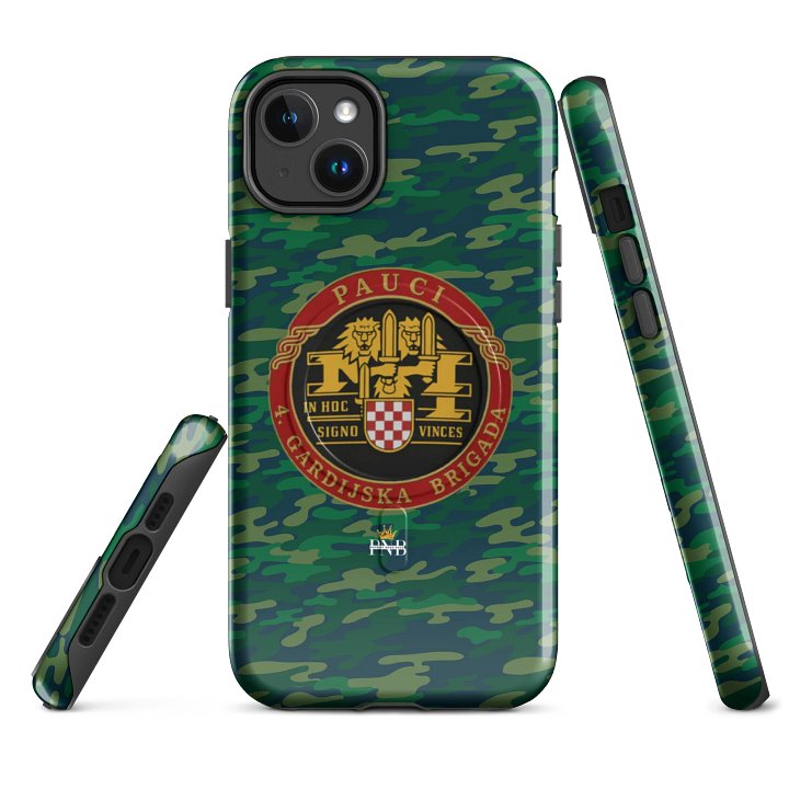PAUCI 4. GARDIJSKA BRIGADA Emblem iPhone® Case product image (2)