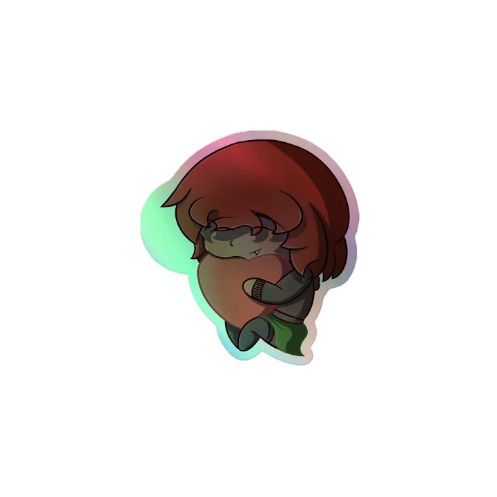 Miko Floating Heart Holo-Sticker! product image (1)