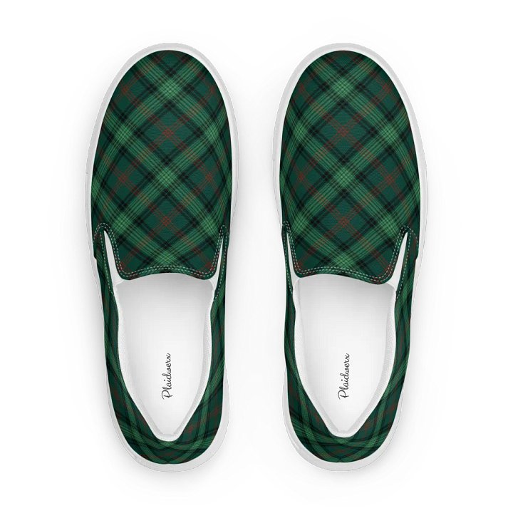 Ross Hunting Tartan Women's Slip-On Shoes product image (1)