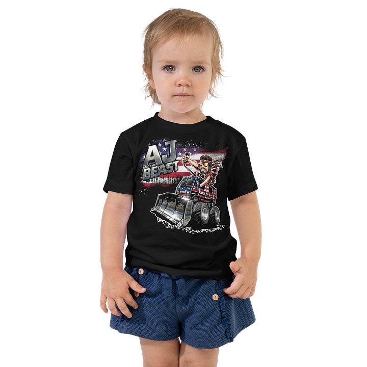 Bella+Canvas Toddler T-Shirt : AJ and the BEAST USA product image (1)