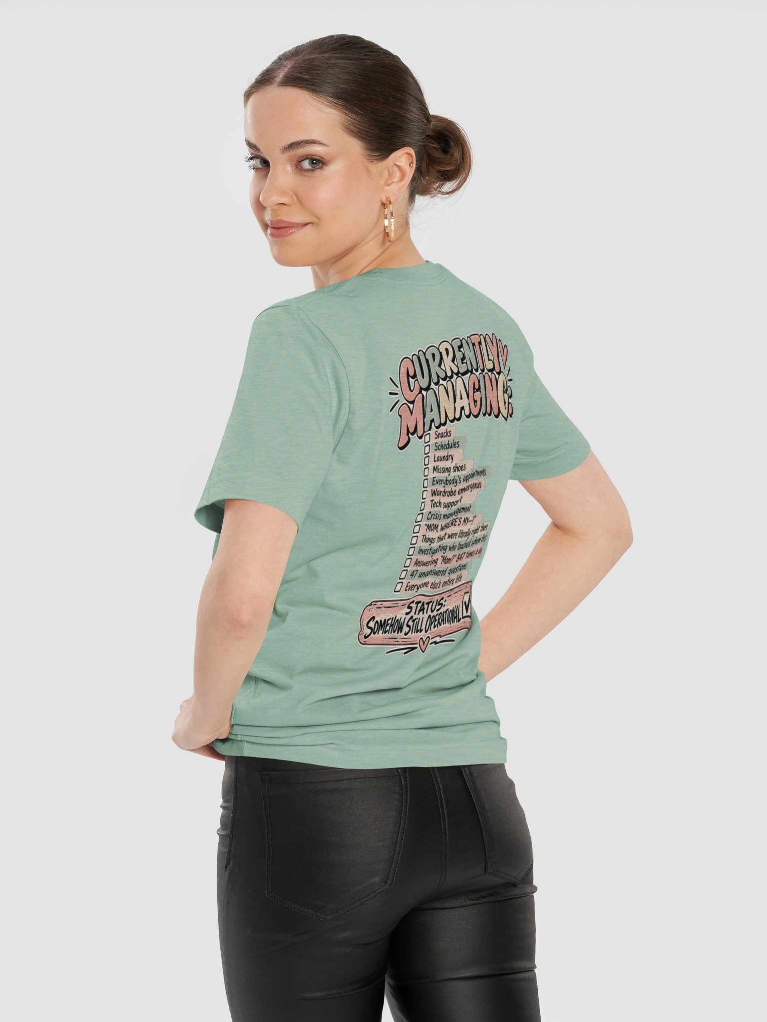 Mom Manager of Mayhem Tee | Funny Mom Shirt product image (4)