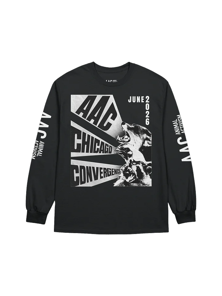 Chicago Convergence Long Sleeve Tee (Black/White) product image (1)