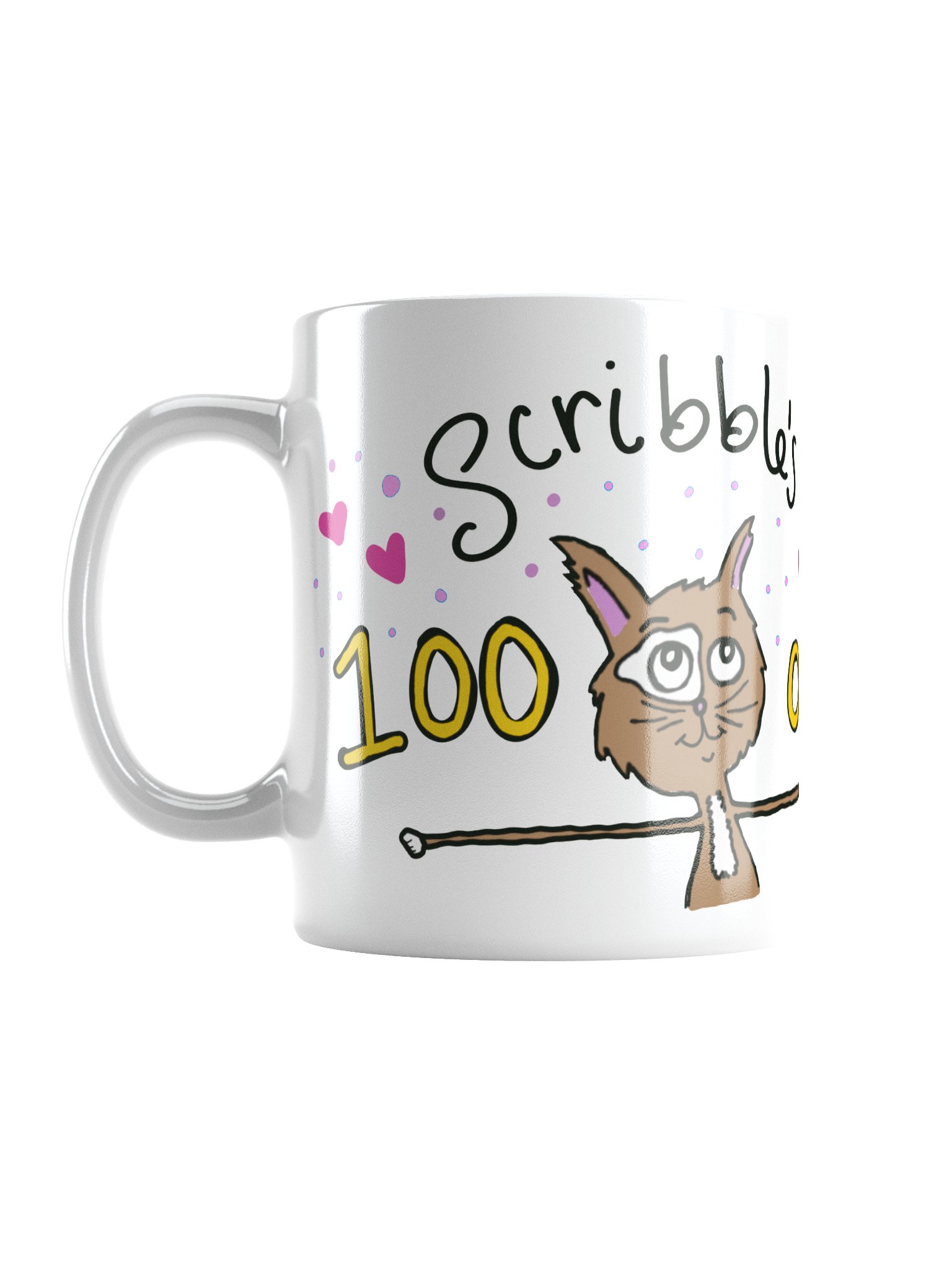 SCRIBBLE'S 100 OZ COFFEE MUG! product image (1)