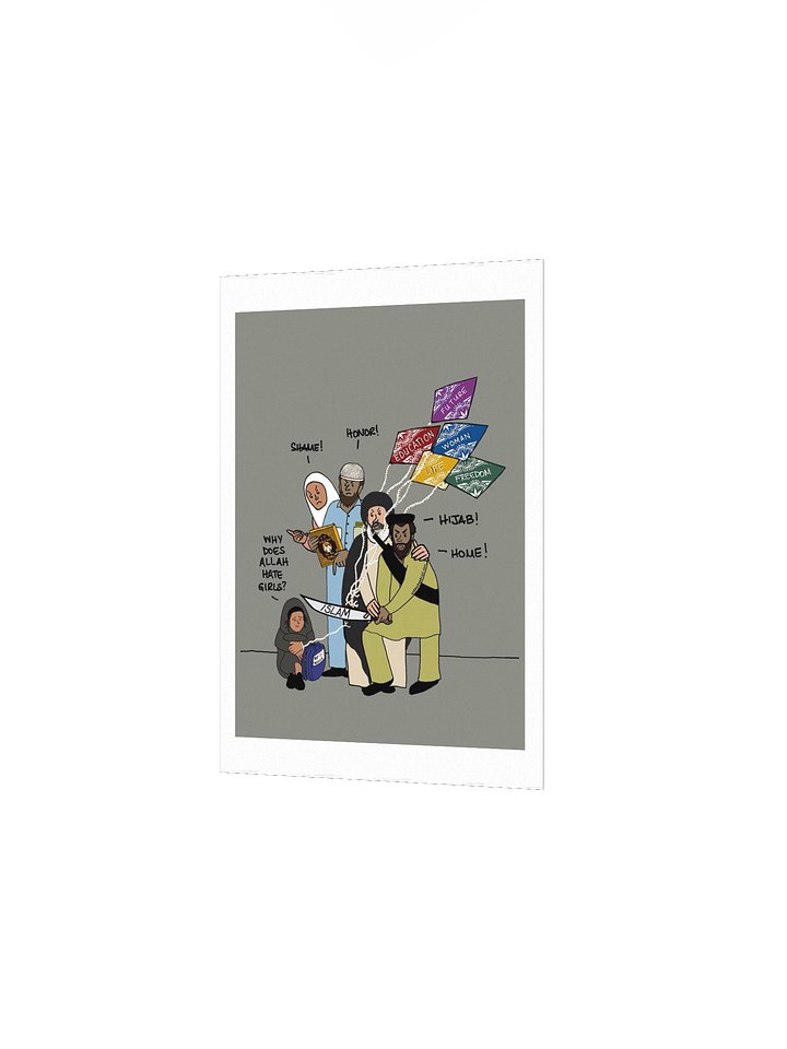 Why Does Allah Hates Girls Poster product image (2)