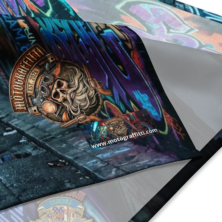 Neon Alley MötoGraffitti Branded Bandana product image (2)