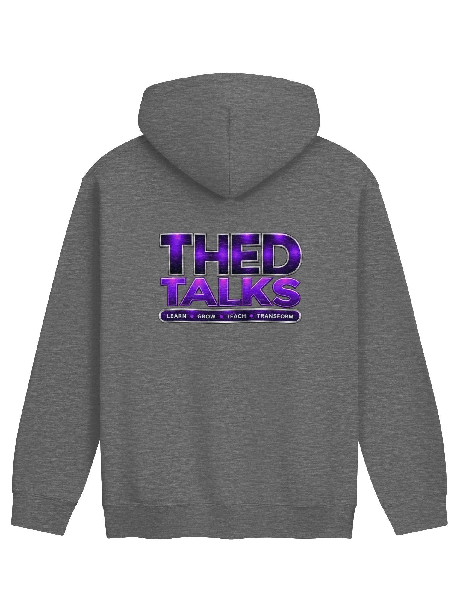 THED Talks Graphite Hoodie product image (2)