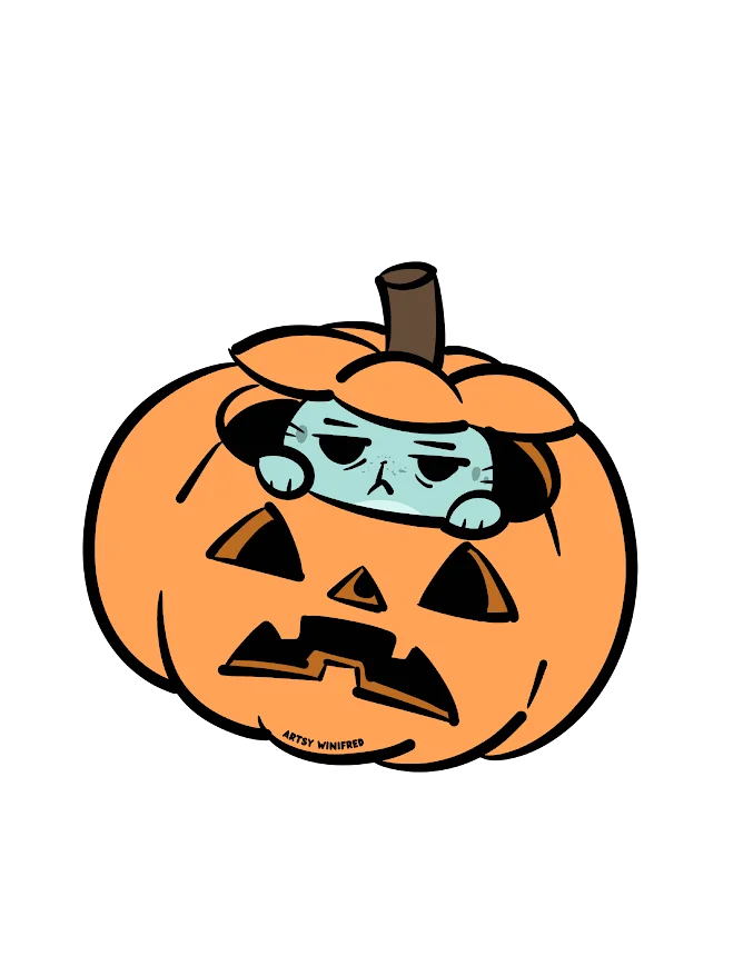 Pumpkin Wini - Sticker product image (1)