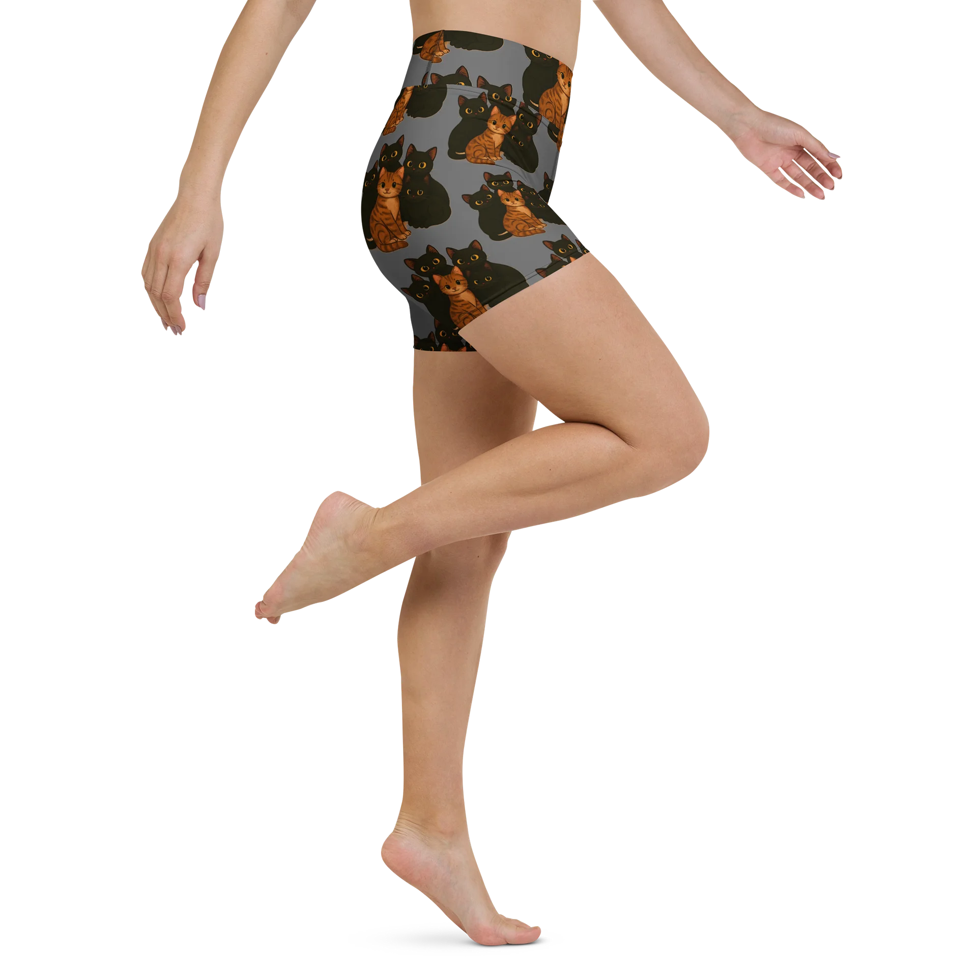 catbrigade Yoga Shorts product image (6)
