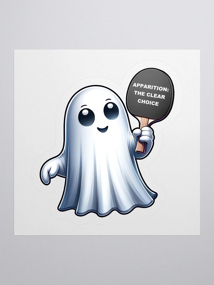 Apparition: The Clear Choice Kiss Cut Stickers product image (1)
