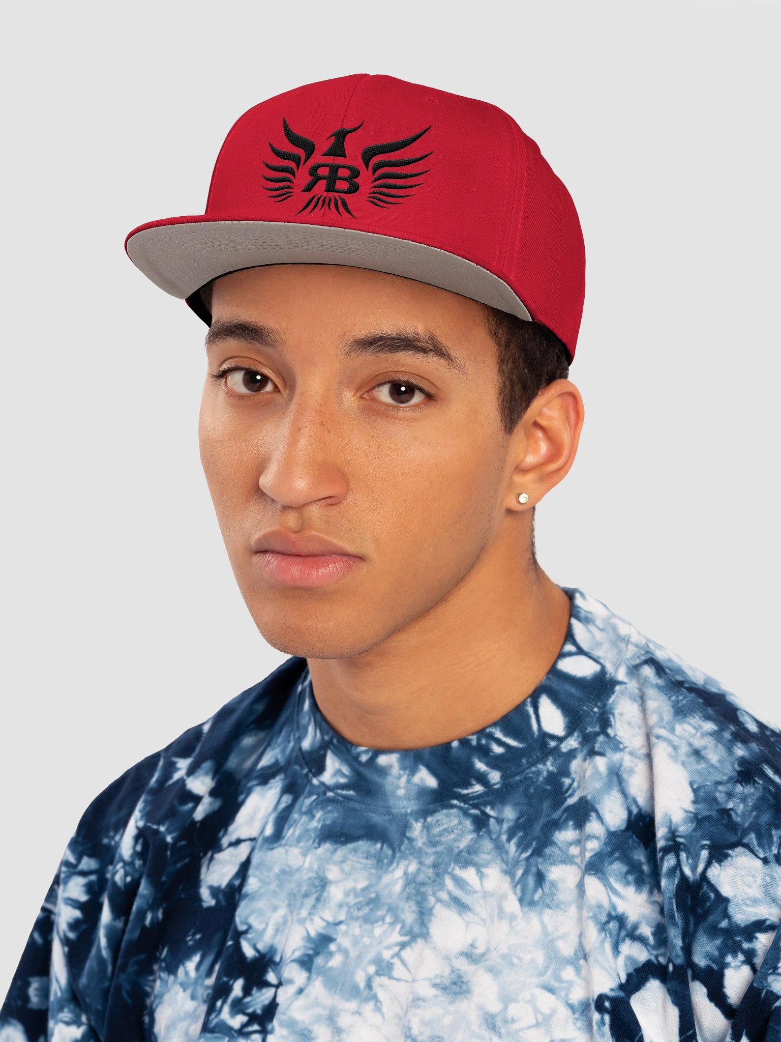Raymundo Beltrán Original RB Logo Snapback – Red & Black Edition product image (6)