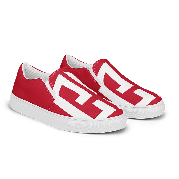 Gaangs Red Slip-On Shoes product image (2)