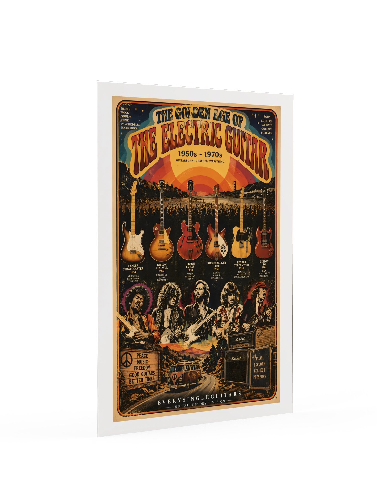 The GOLDEN YEARS | A Tribute to Rock’s Greatest Era 🎸 product image (2)