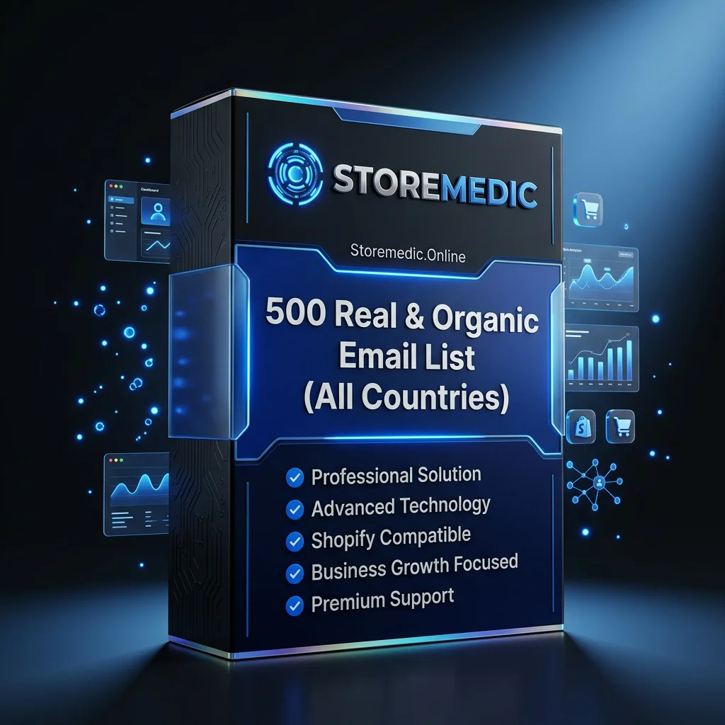 500 Real & Organic Email List (All Countries) product image (1)