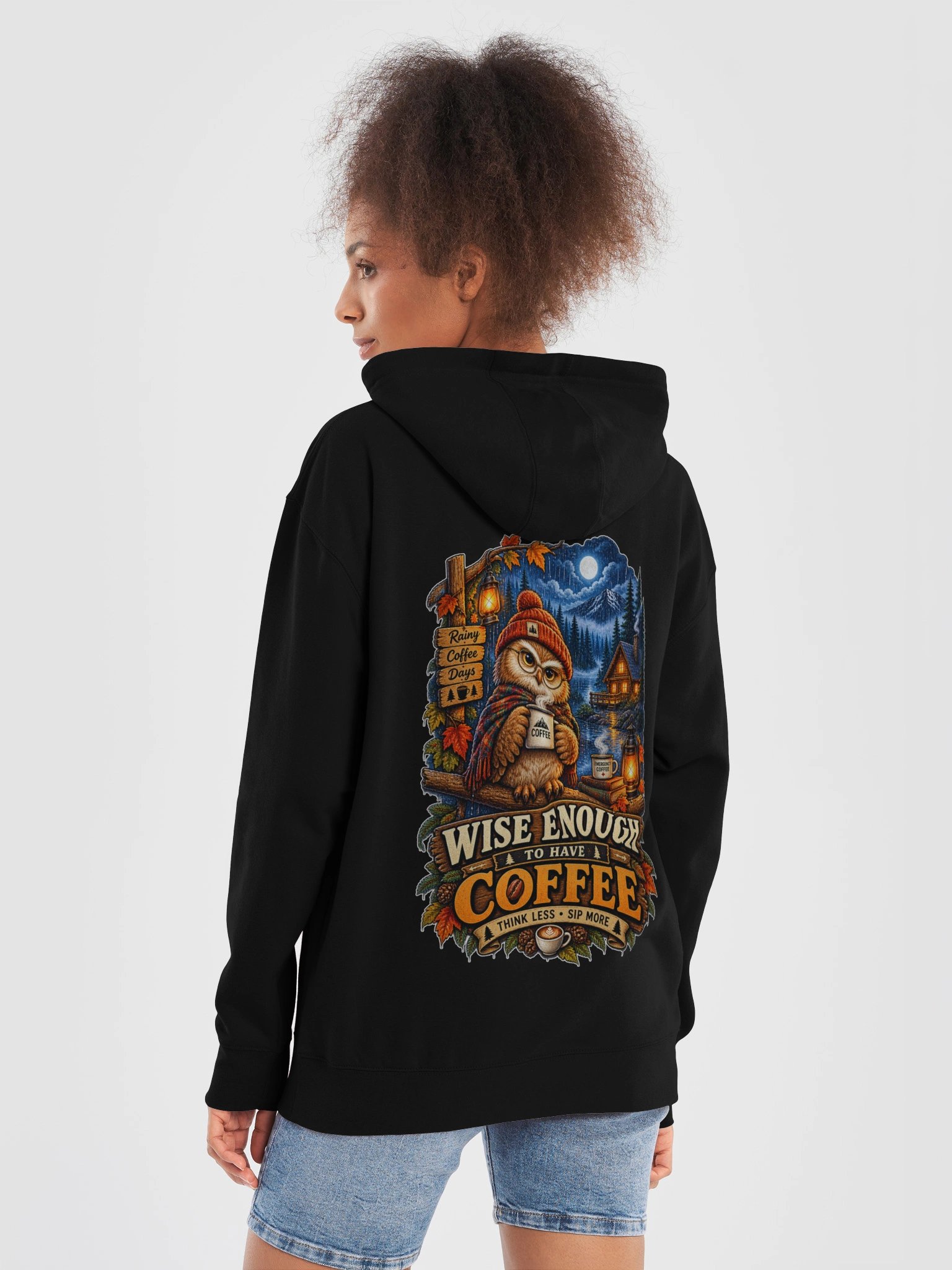 Wise Enough to Have Coffee – Women’s Hoodie product image (53)