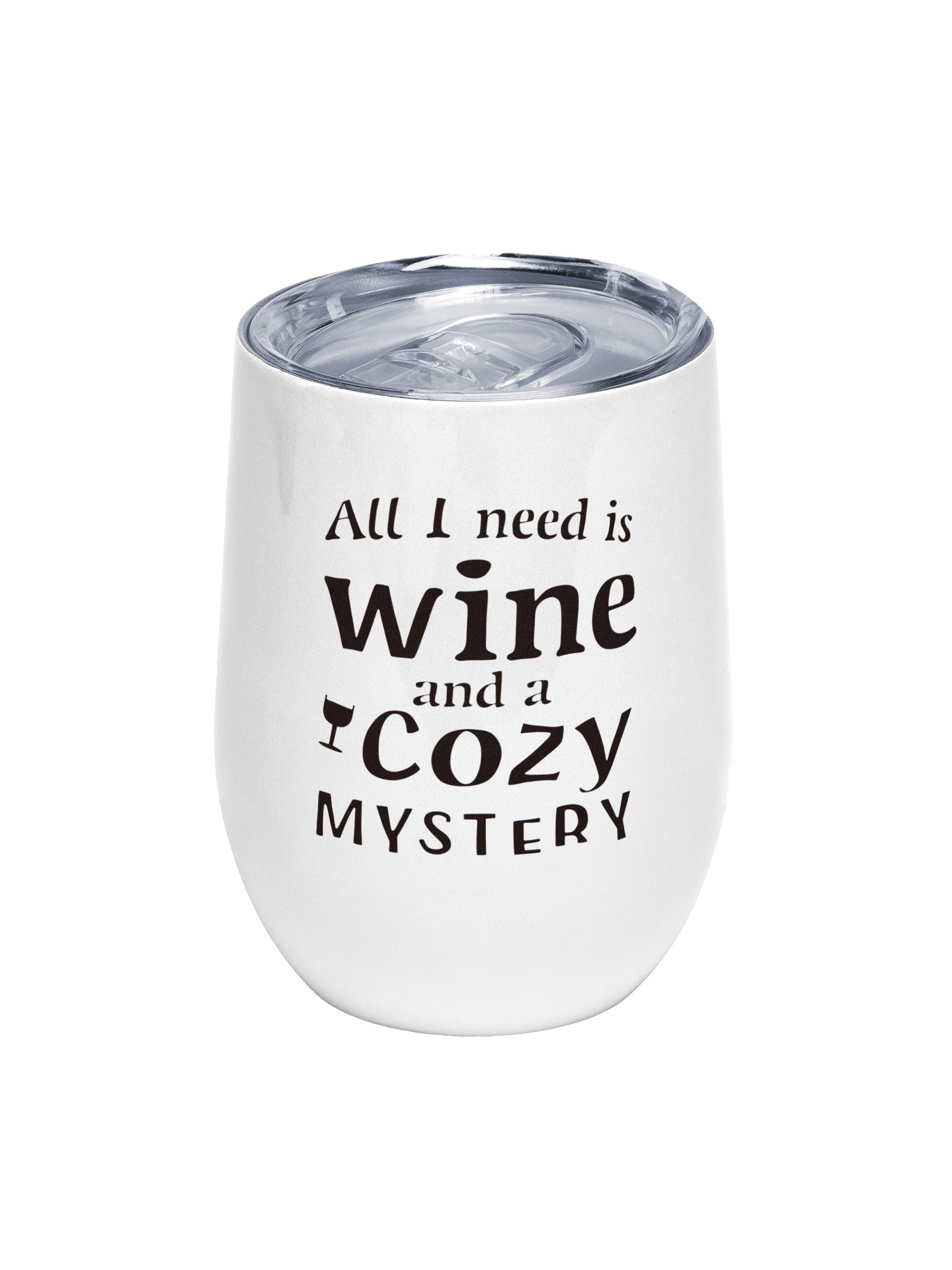 Cozy Mystery Wine Tumbler product image (2)
