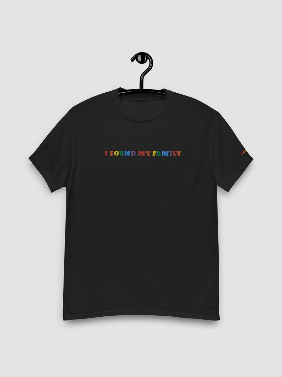 I Found My Family Embroidered T-Shirt product image (4)