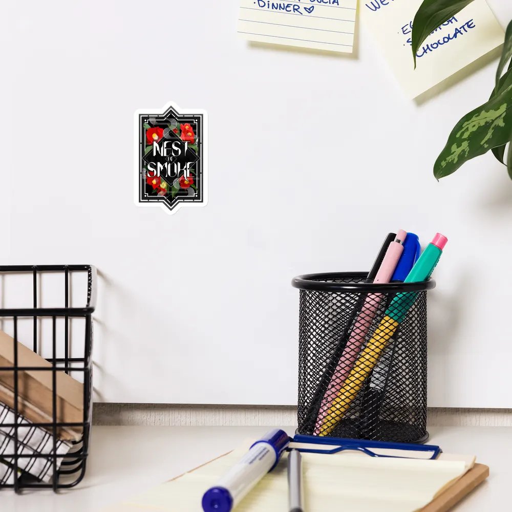 Nest of Smoke Pub Sign ✦ Die-Cut Magnets product image (12)