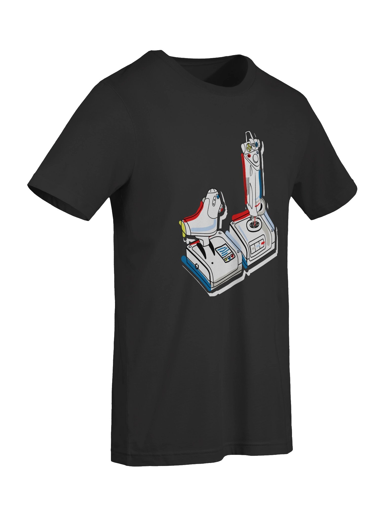 Joystick & Throttle T-shirt product image (15)