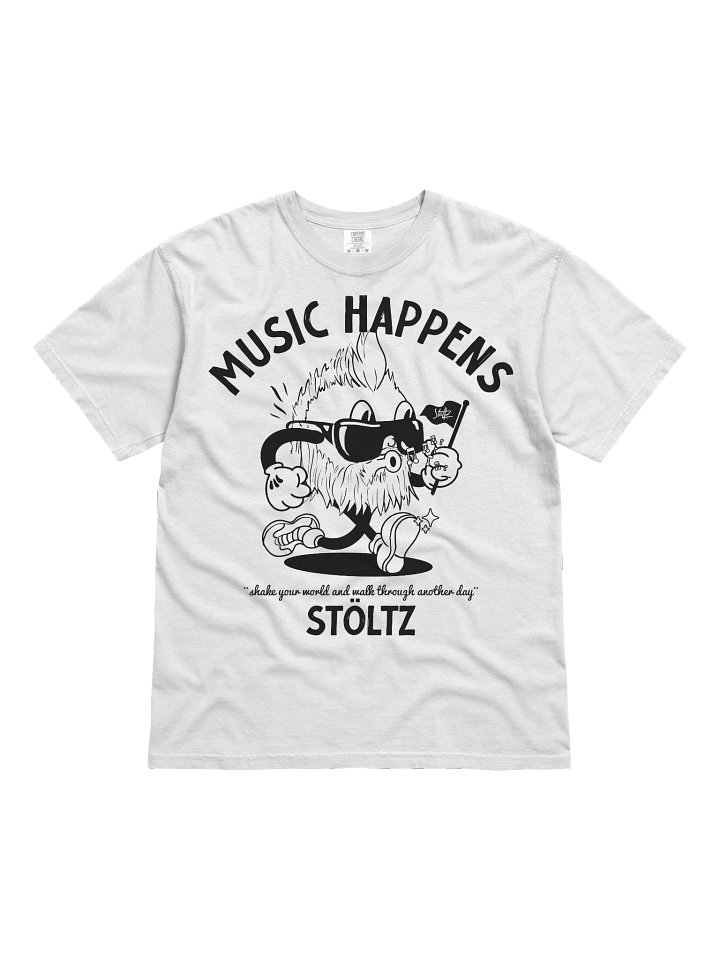 MUSIC HAPPENS (White) product image (1)