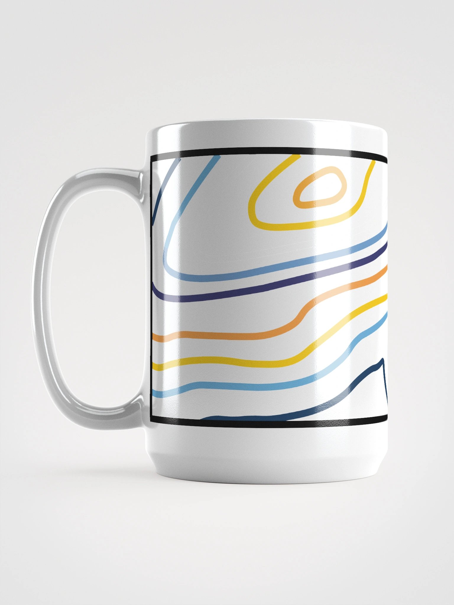 Topographic Pride- aroace mug product image (1)