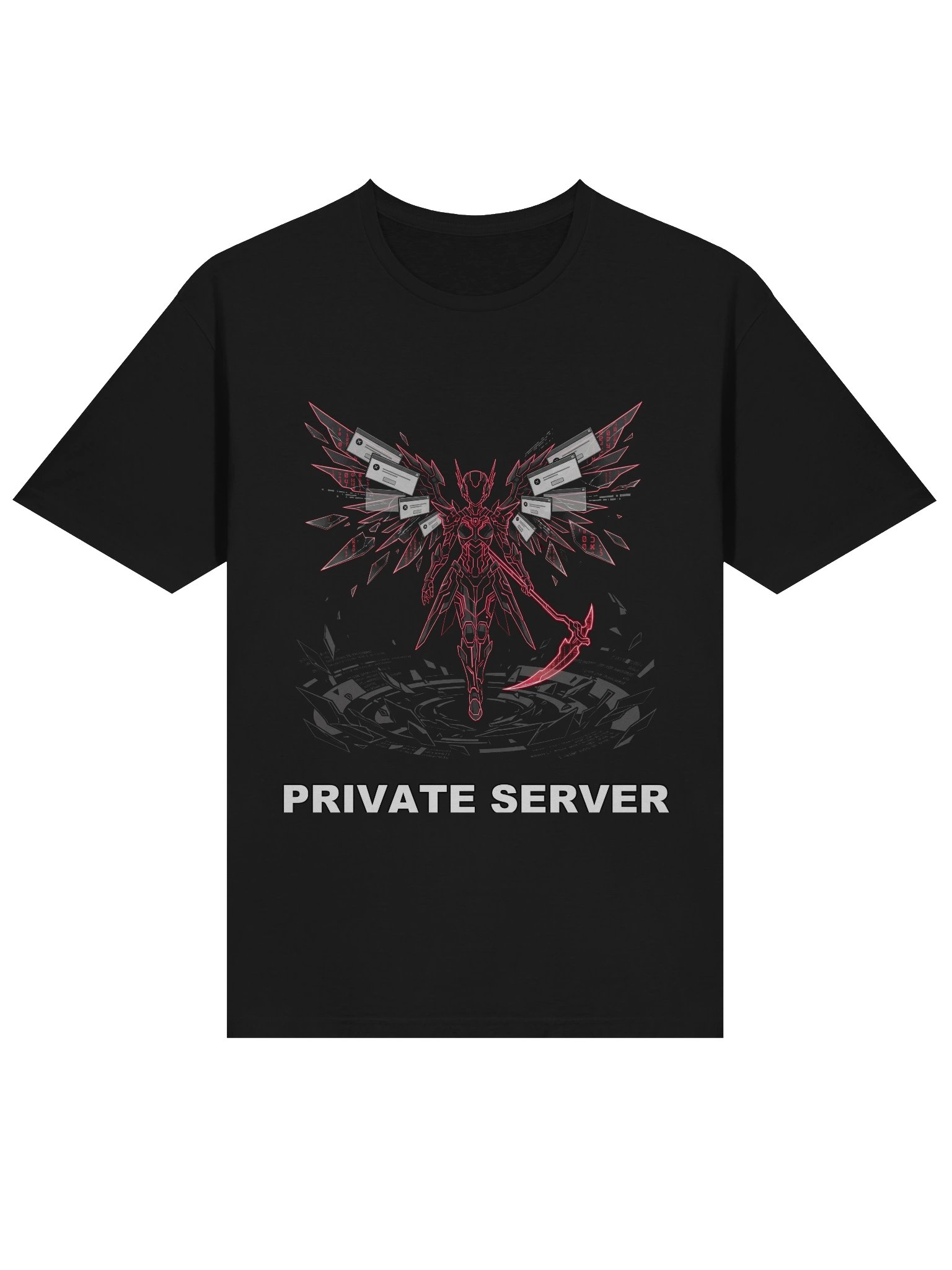 Cyber Angel Scythe Unisex T-Shirt product image (3)