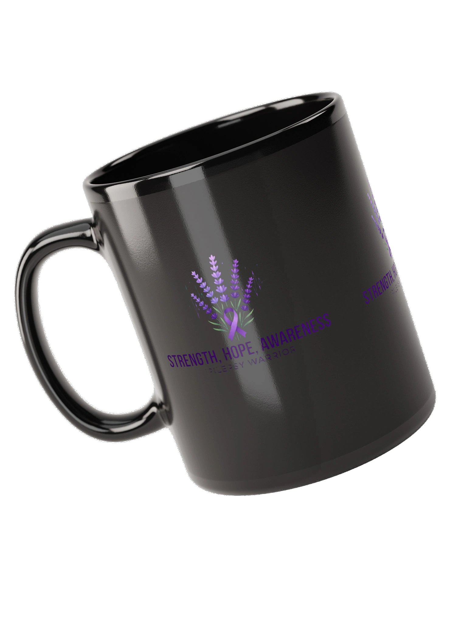 Epilepsy Awareness Black Glossy Mug product image (9)