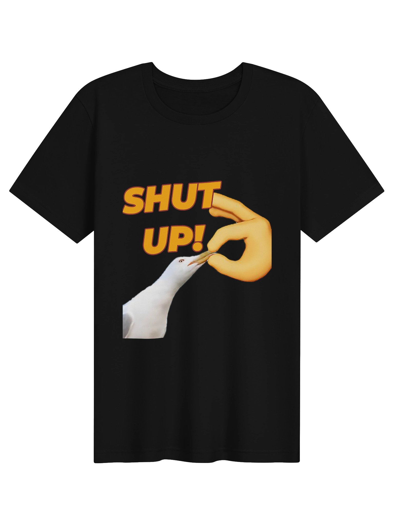 Shut Up with link - T-shirt product image (1)