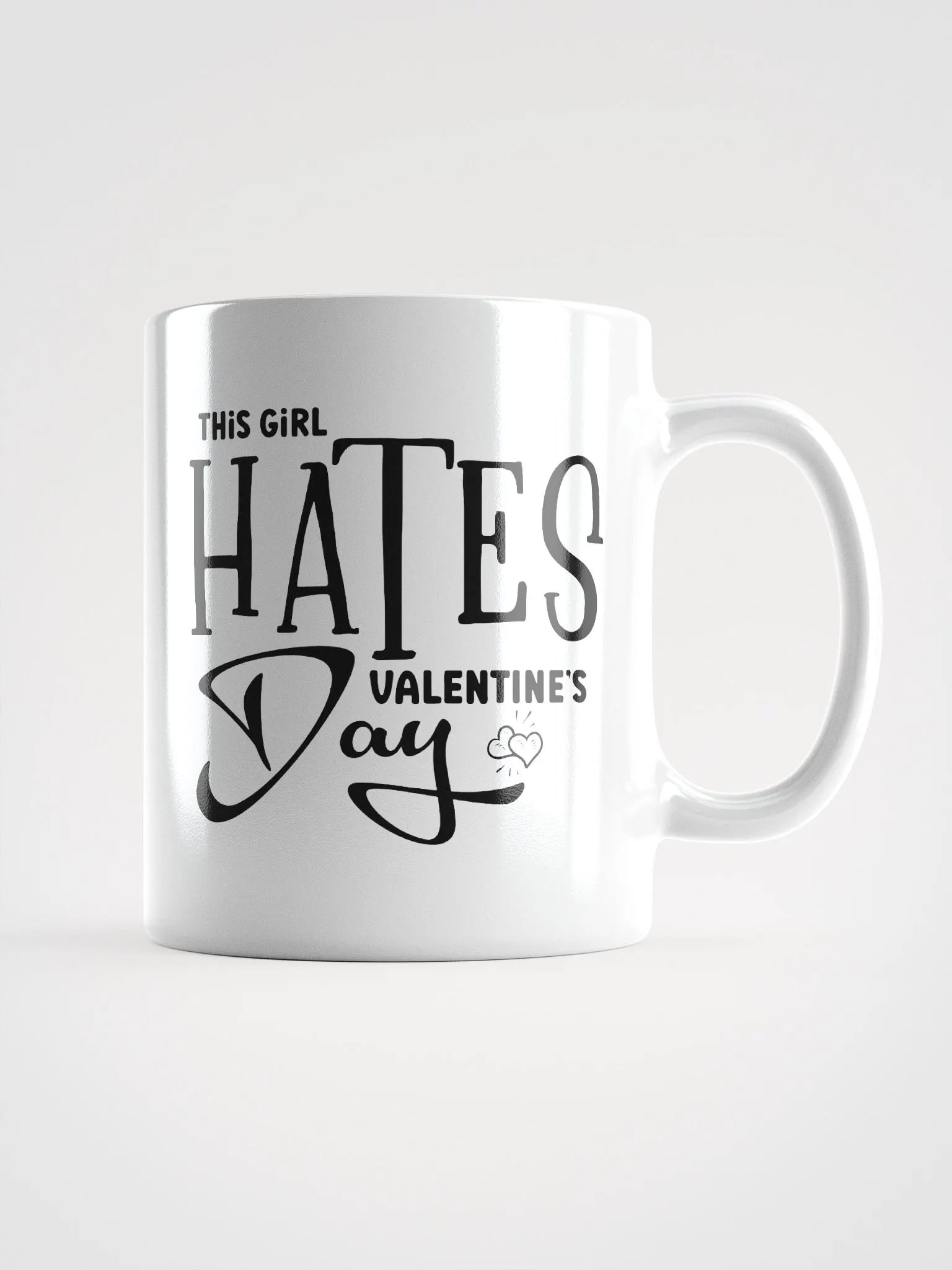 This Girl Hates Valentine's Day Mug product image (1)