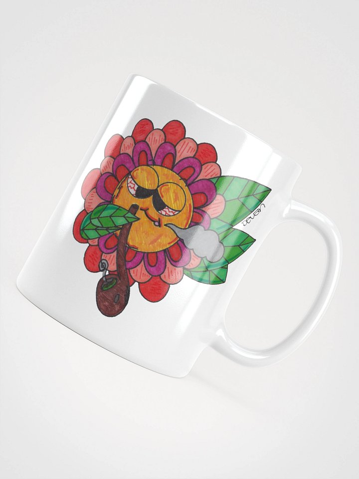 Red Stoner Flower Mug product image (2)