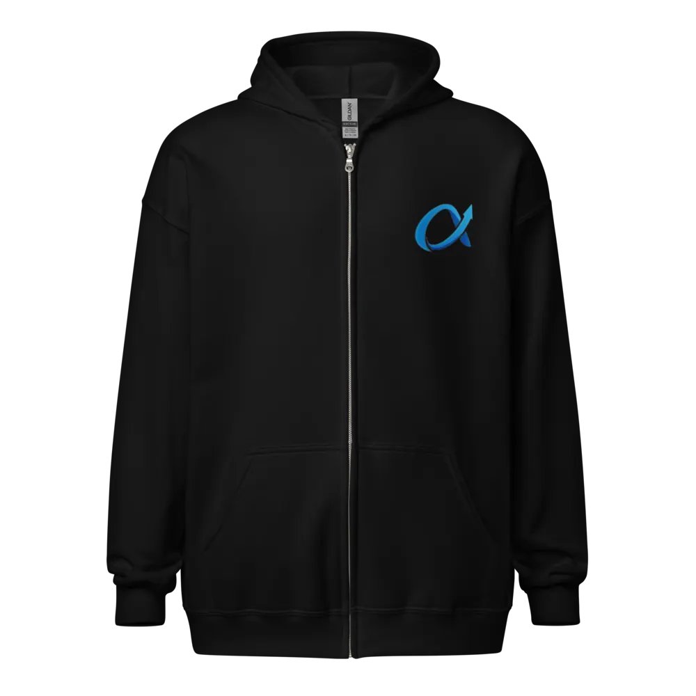 Alphatrends Zip-Up (White Text) product image (1)