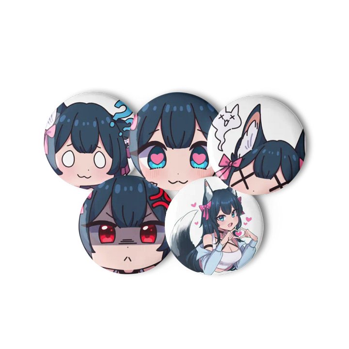 Blue Fox Badges - Pack 2 product image (2)