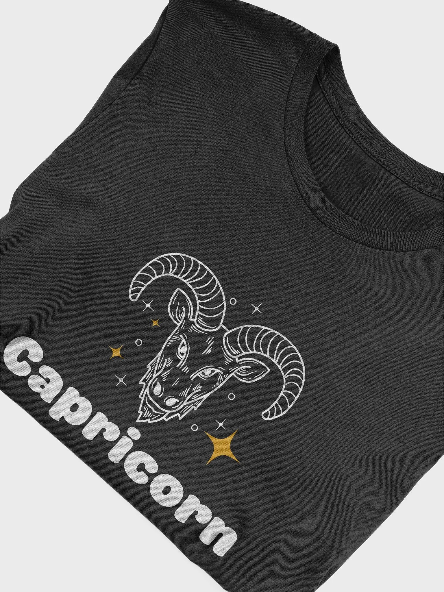 Capricorn Goat T-shirt - White Writing product image (3)