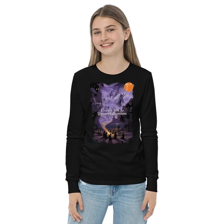Excerpts from an Unknown Guidebook - Bella+Canvas Youth Long Sleeve T-Shirt product image (2)