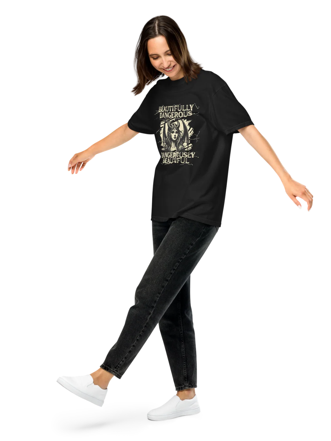 Beautifully Dangerous Gothic Tee product image (12)