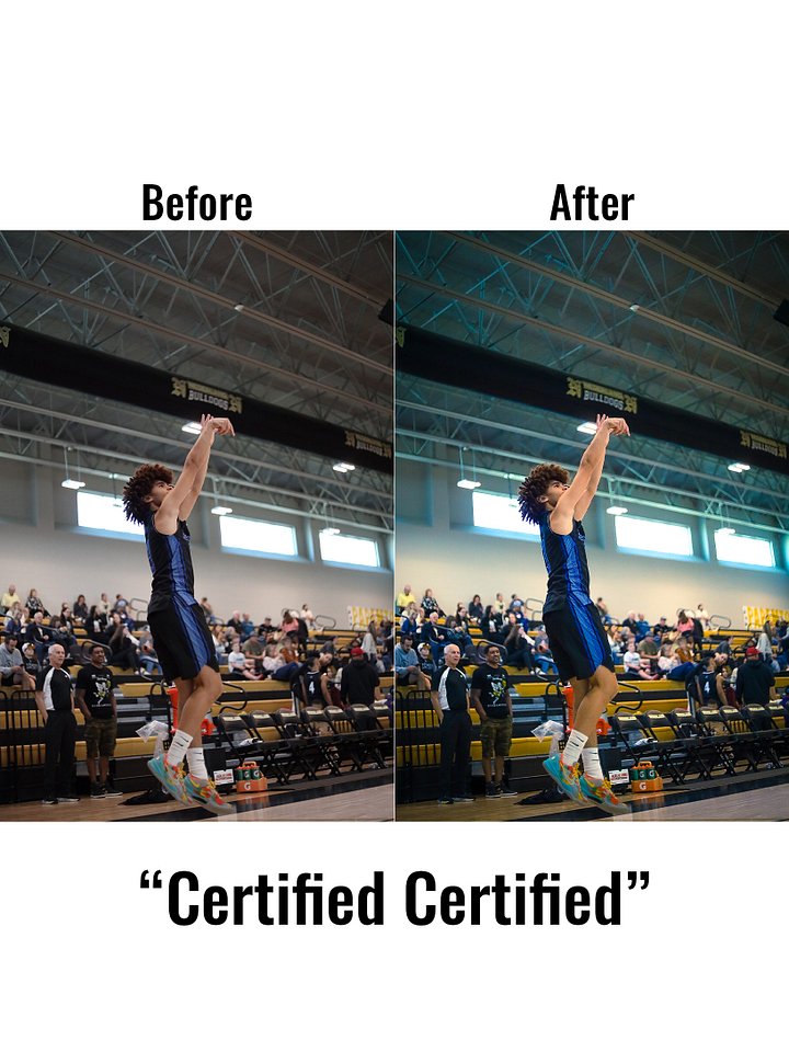 Certified Pack – Starter Sports Photography Presets product image (2)