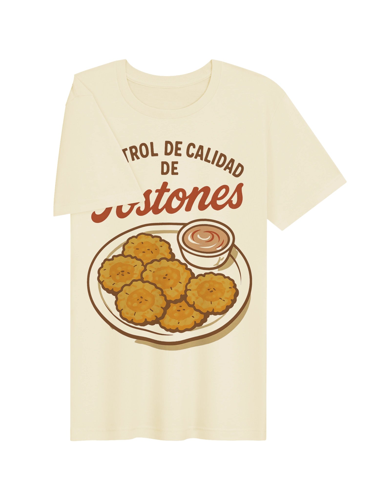 Control de Calidad de Tostones Camiseta Unisex product image (3)