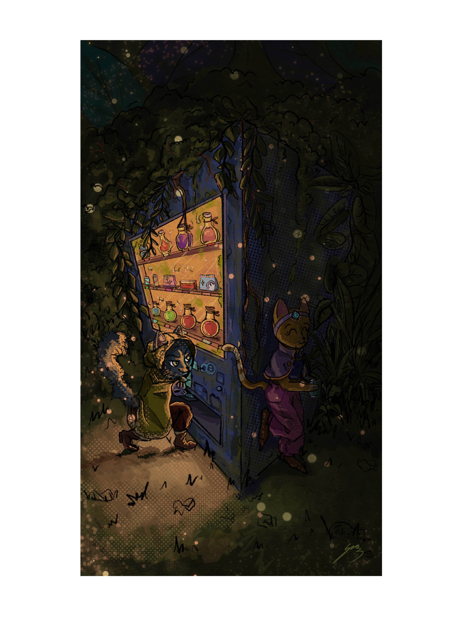 Midnight Snackies Print product image (1)