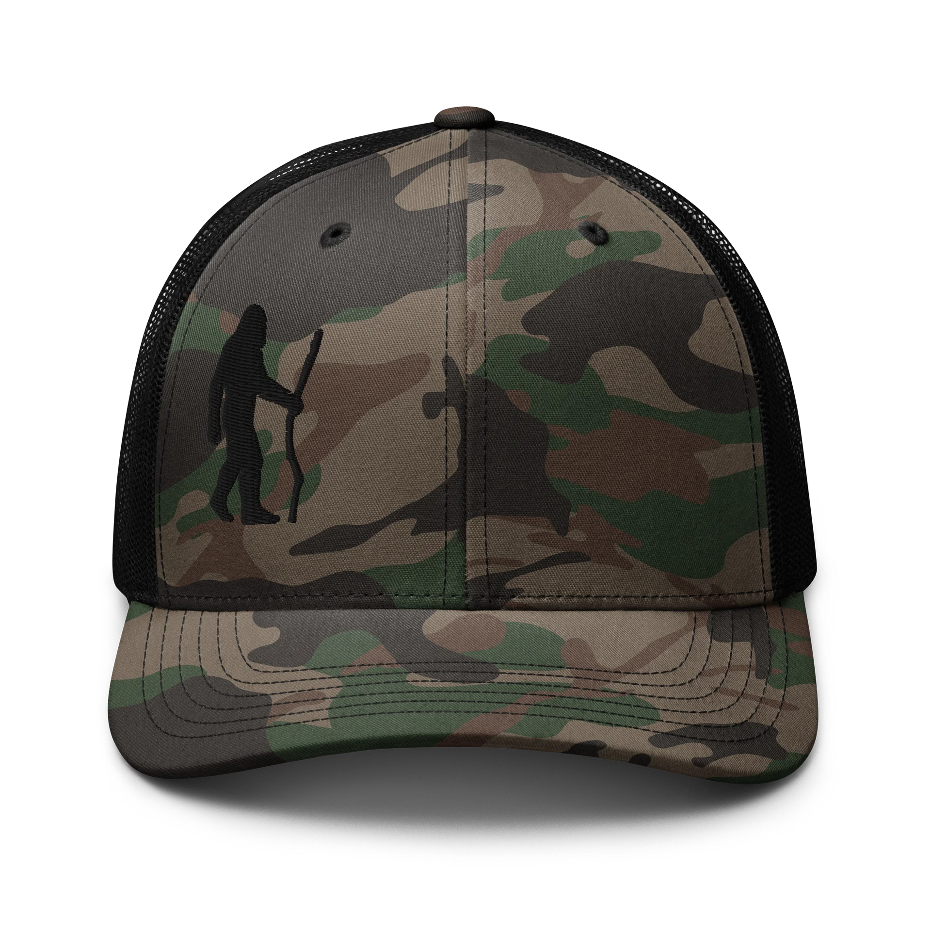Sasquatch Single Stick-Walker Camouflage Trucker Hat / Feel the MO product image (4)