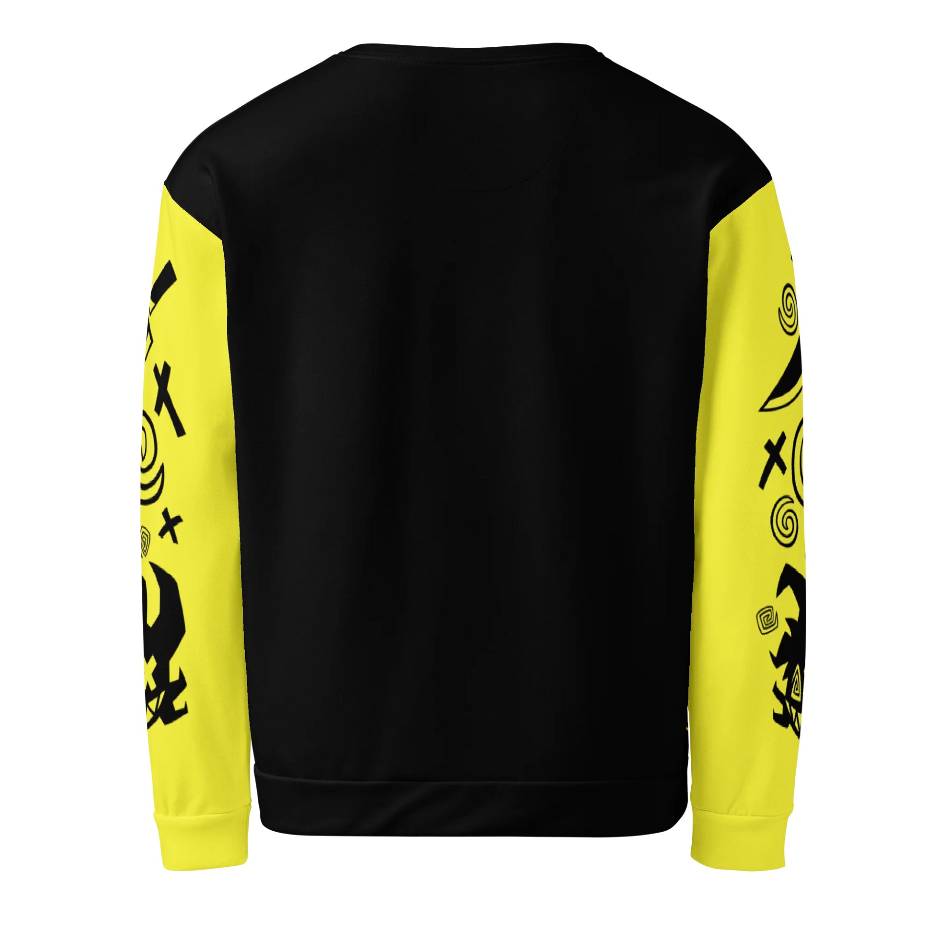 A Little Bit Bad - POX All Over Longsleeve! (Black/Yellow) product image (2)