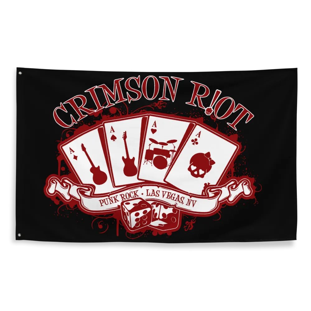 CRIMSON RIOT FLAG product image (2)