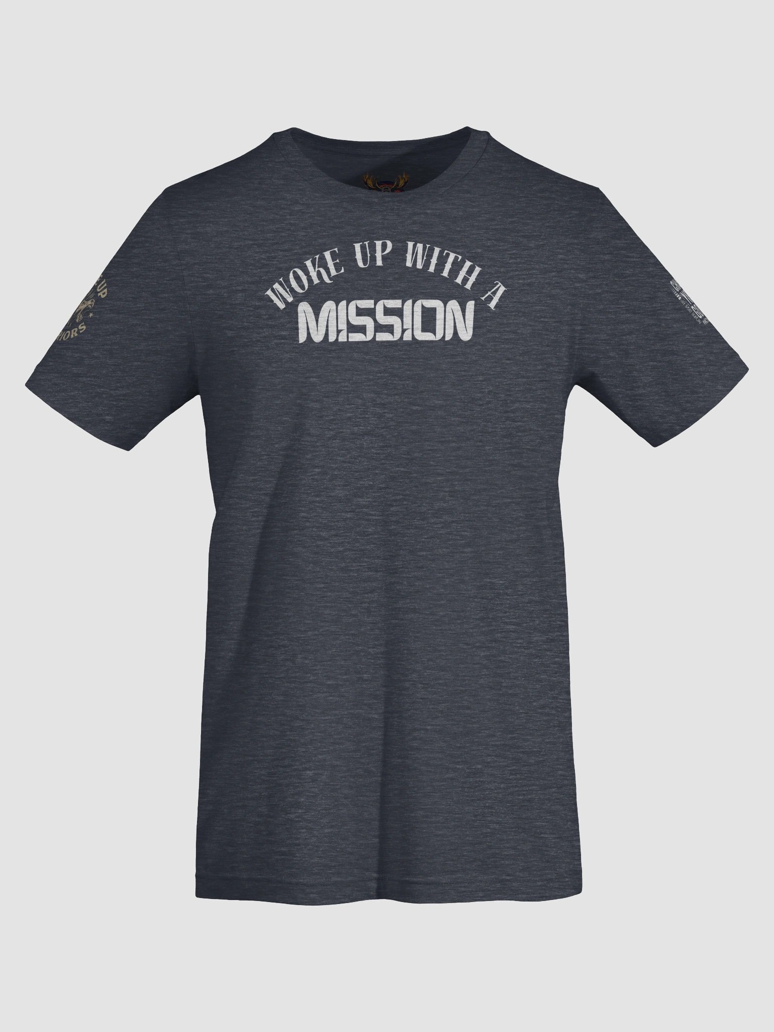 Woke Up With Mission - Alt Font - T-Shirt product image (48)