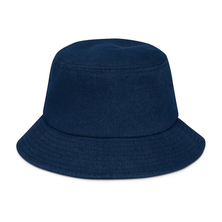 Menagerie Island Sign ~ denim bucket hat product image (2)