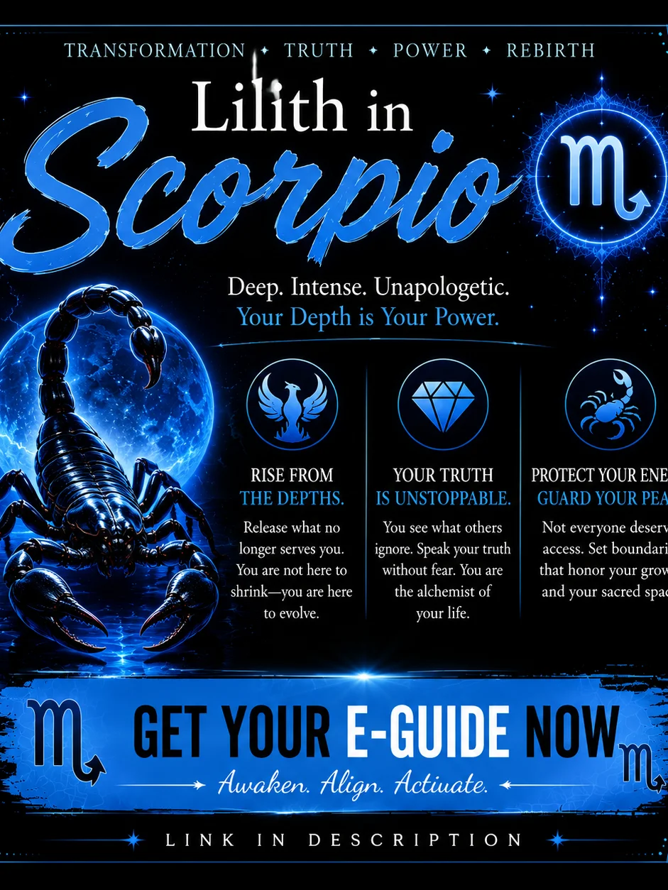 Lilith in Scorpio — Desire, Shadow & Power product image (1)