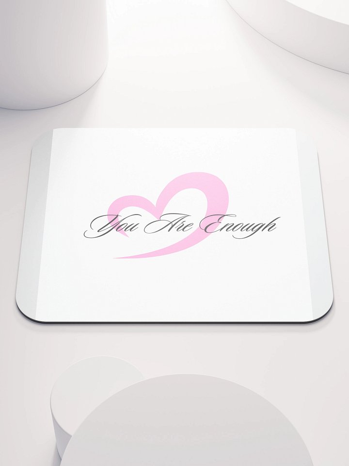 You Are Enough Desk Mat product image (1)