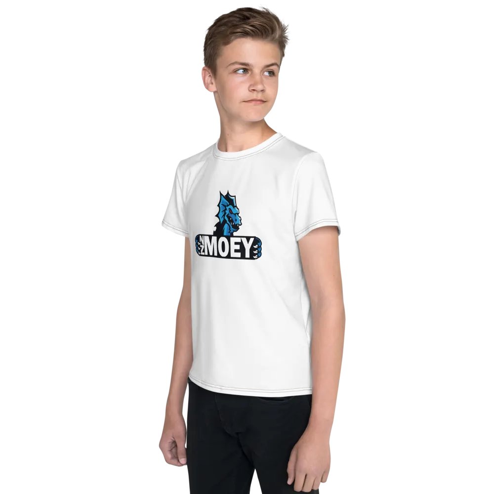 NZMOEY Logo Youth Crew Neck T-Shirt product image (8)