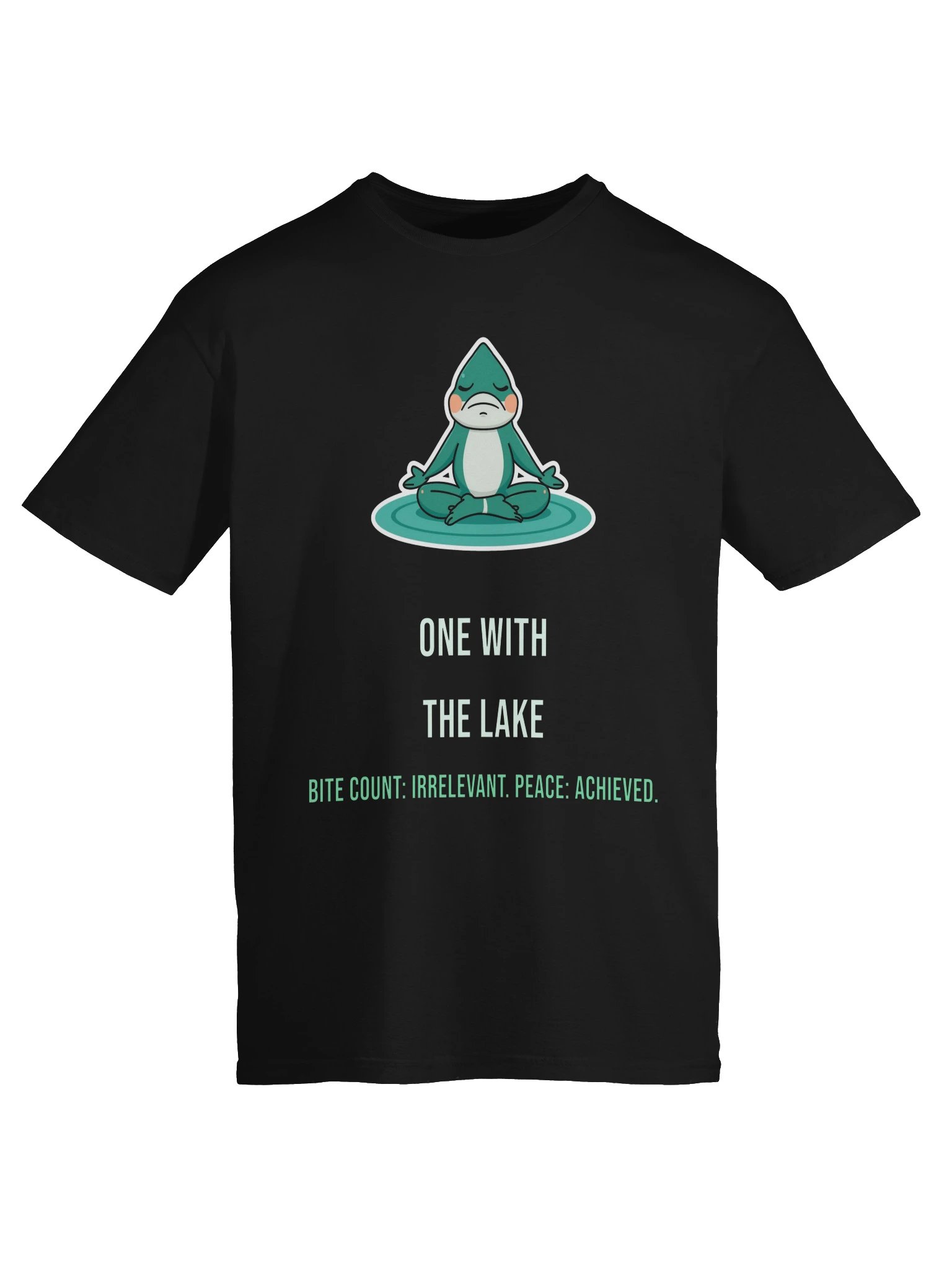 Funny Fishing Dad Shirt – One With the Lake product image (5)