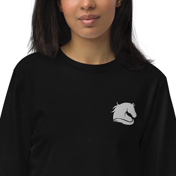 S7 Horse Logo SOL'S Unisex Organic Sweatshirt product image (2)
